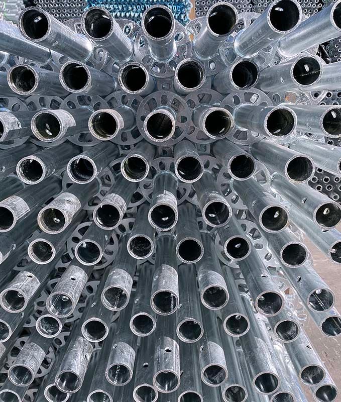 Ringlock scaffolding rosette